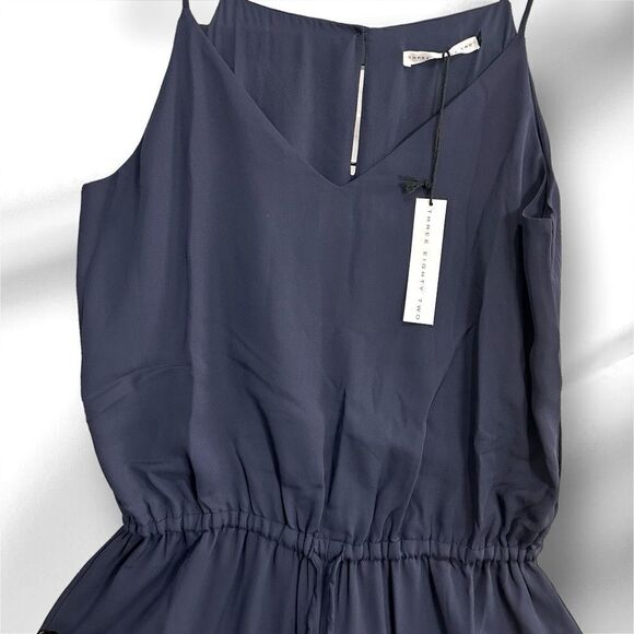 THREE EIGHTY TWO Women’s Erin Cami Jumpsuit in the Size Large in Cadet Blue - Picture 7 of 9